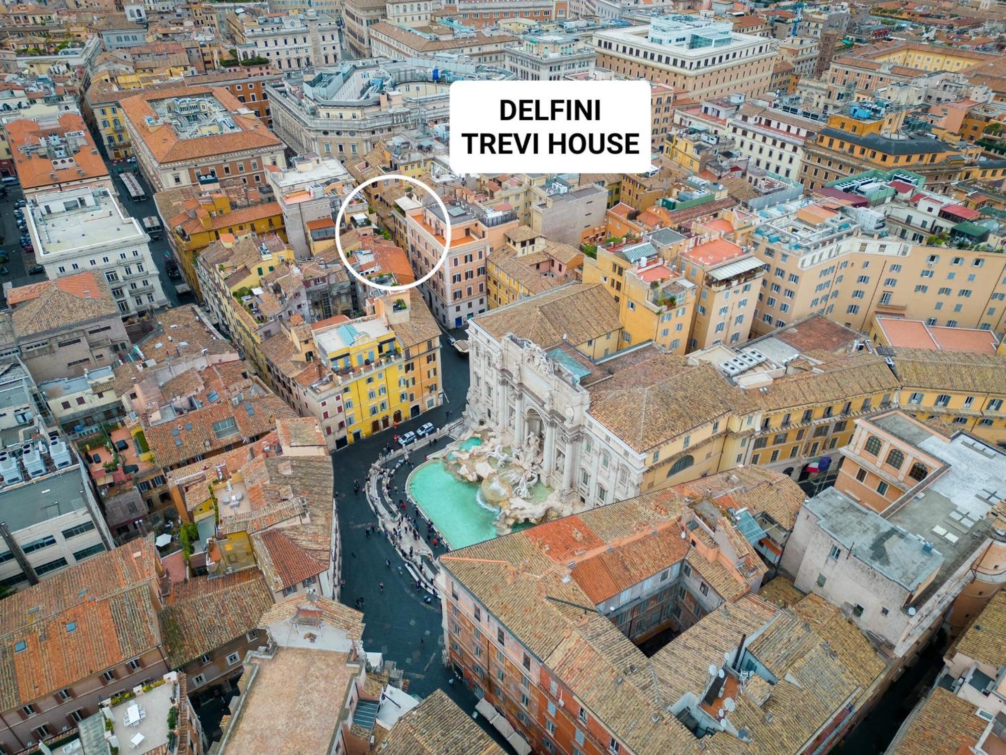 Hotel Delfini Trevi House Rzym Zewnętrze zdjęcie